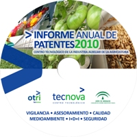 La OTRI de Tecnova promueve la innovación con la publicación del Informe Anual de Patentes 2010 de la industria auxiliar agrícola