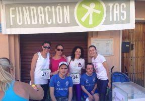 Carrera solidaria con la Fundación TAS en La Algaba