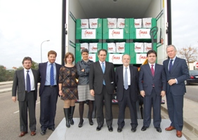 La Caravana de la Ilusión de la Fundación MAS reparte cien mil kilos de alimentos