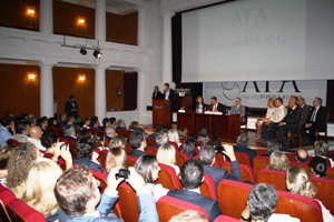 Acto de entrega de los Premios AFA 2012