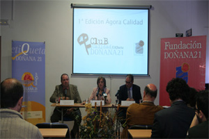 La I edición Ágora Calidad reúne a los empresarios de la Etiqueta Doñana 21