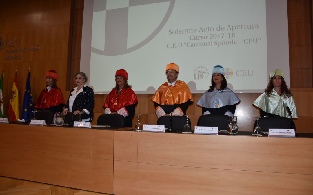 La CEU Andalucía inaugura su curso académico 2017/18