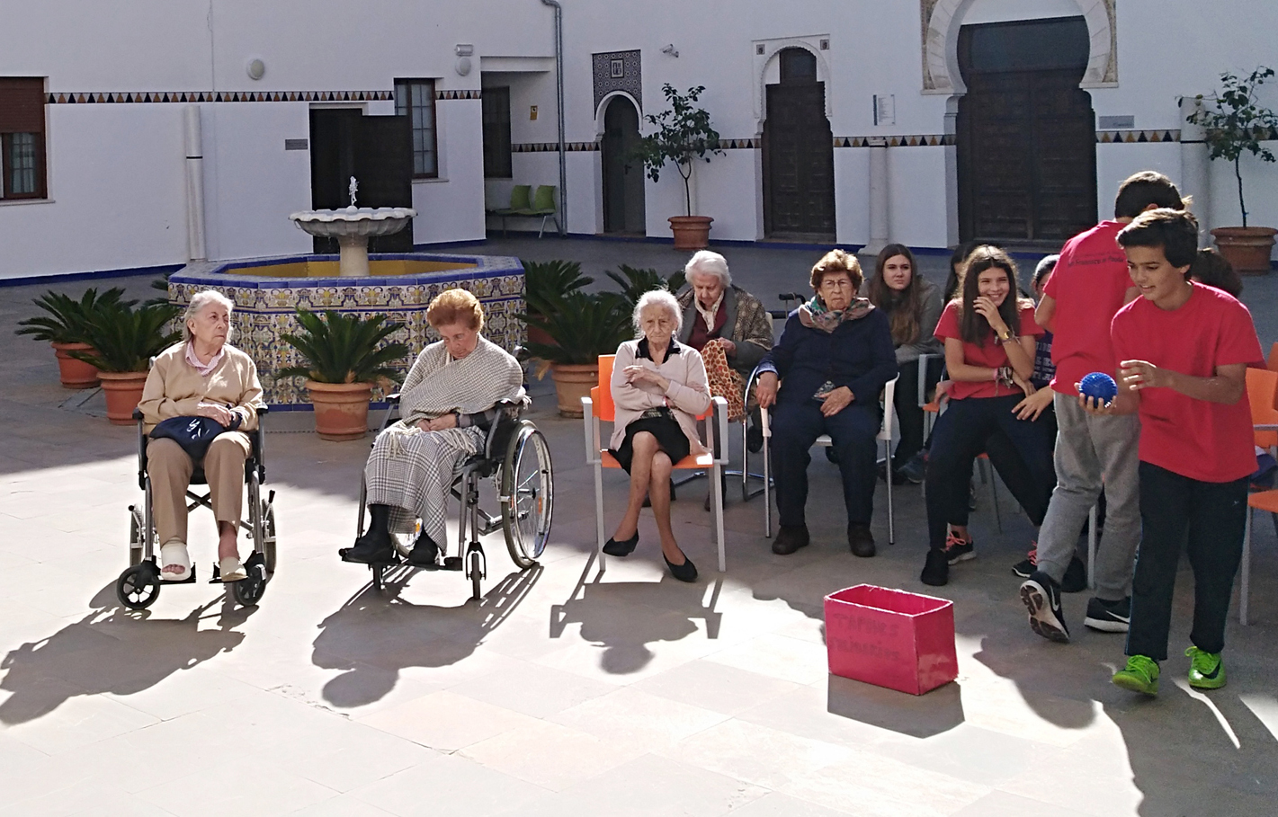 Encuentro Intergeneracional Entre Los Mayores De San Juan De La Palma Y ...