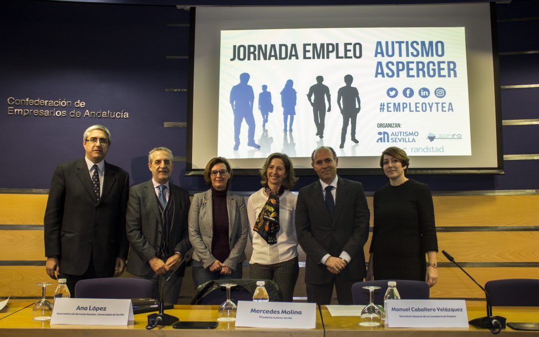 Más de 100 personas se dan cita en la I Jornada sobre Empleo y TEA organizada por Autismo Sevilla y Fundación Randstad
