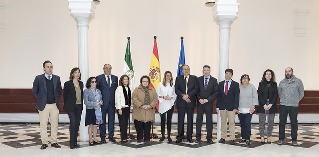 La Mesa del Tercer Sector de Andalucía se reúne con la presidenta de la junta de Andalucía