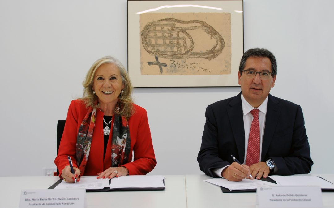 Fundación Cajasol y CajaGranada Fundación se alían para desarrollar en conjunto actividades culturales, formativas y empresariales en Granada