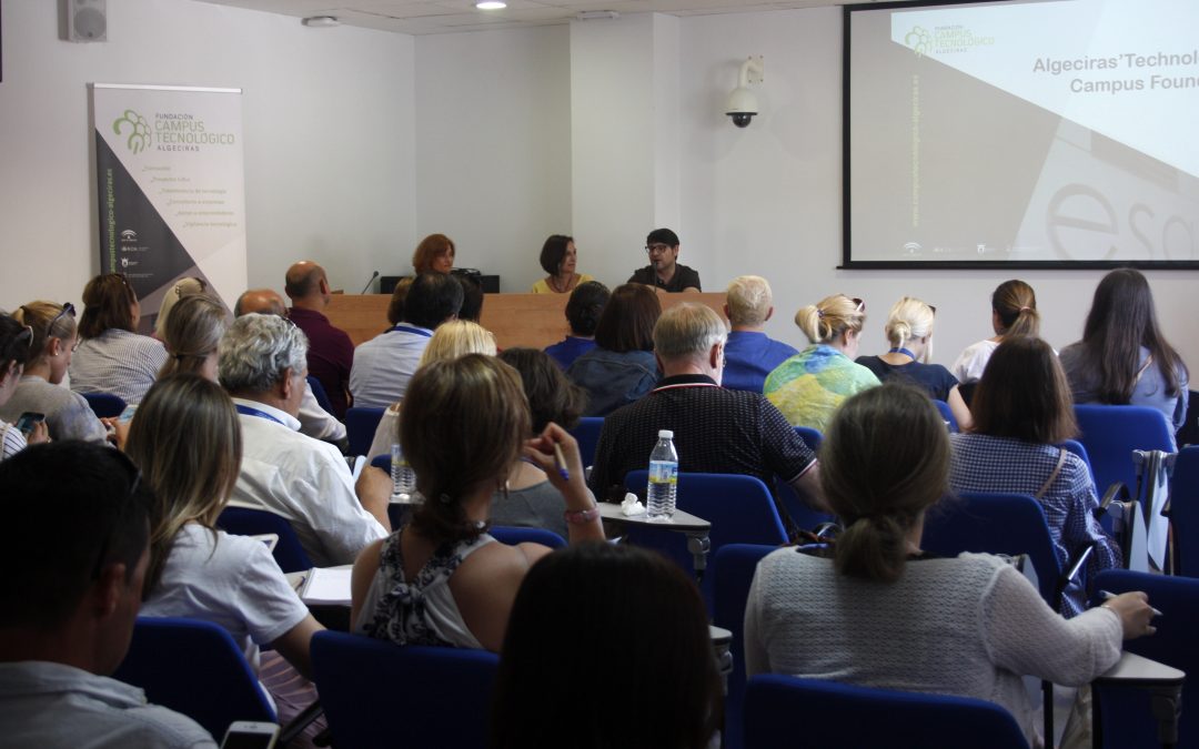 Más de 50 representantes de universidades extranjeras visitan el edificio I+D+i de Campus Tecnológico de Algeciras