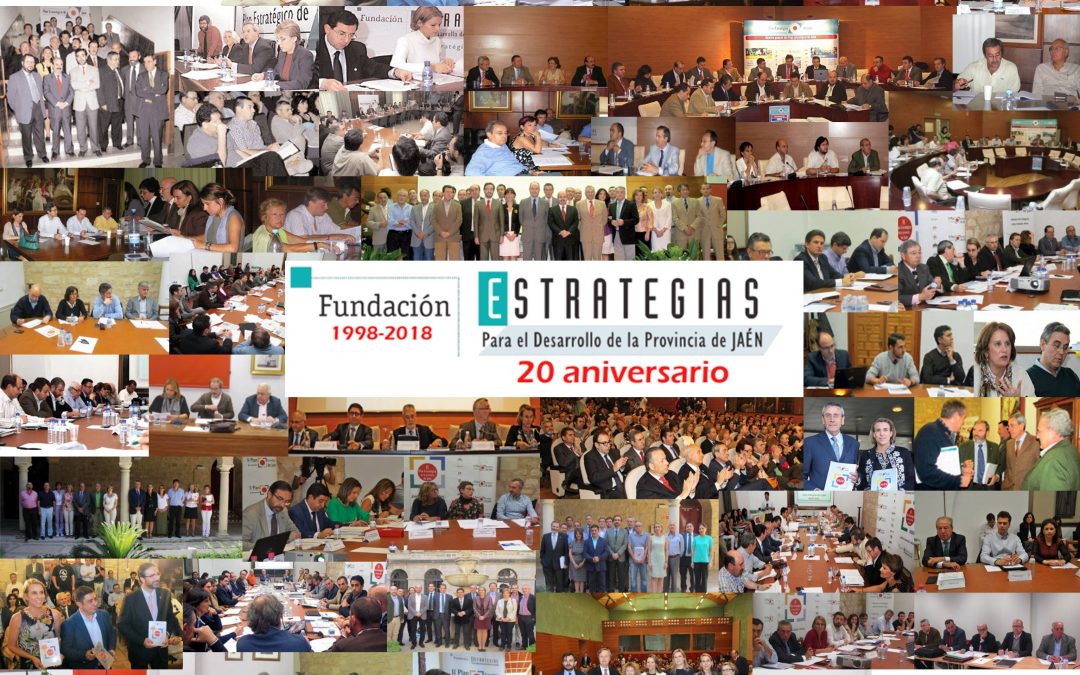 La Fundación “Estrategias para el desarrollo económico y social de la provincia de Jaén” cumple este sábado veinte años de andadura 