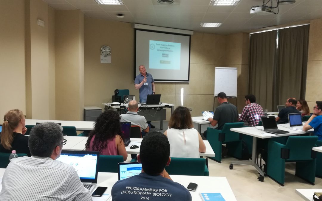 Una treintena de profesionales se dan cita en un curso sobre herramientas GATK organizado por la Fundación Progreso y Salud