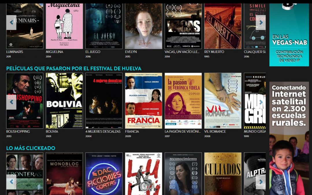 El Festival de Cine Iberoamericano y CINE.AR PLAY se unen para promocionar el cine argentino desde Huelva