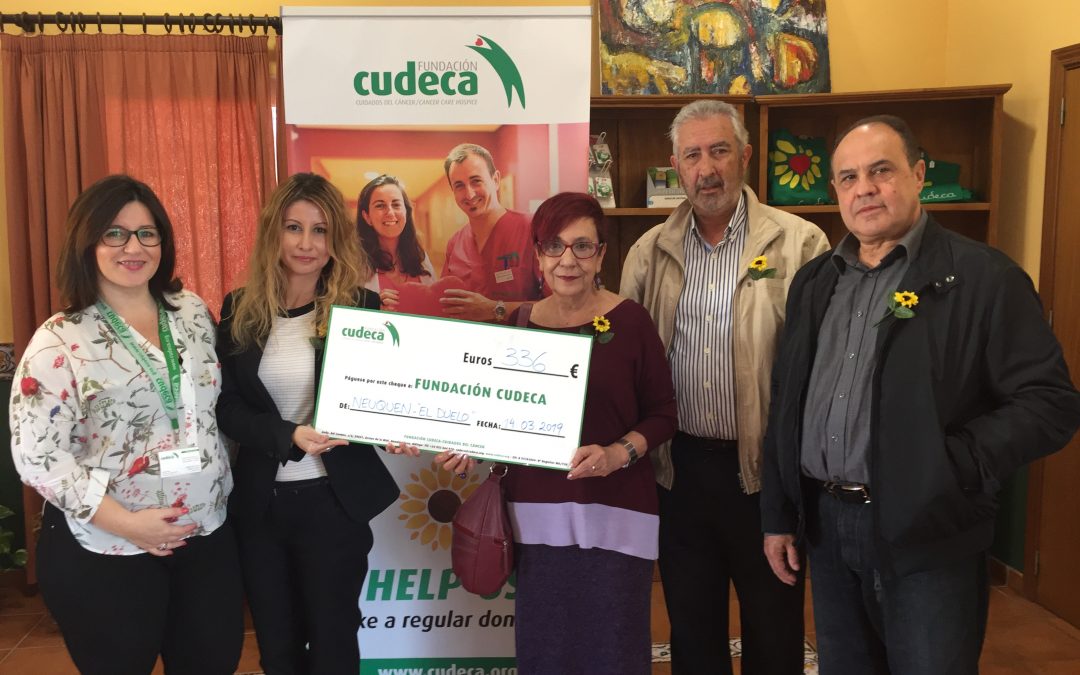 Emocionante y profunda representación de la obra de NEUQUEN TEATRO  “El Duelo” en la Casa de la Cultura de Benalmádena para ayudar a CUDECA