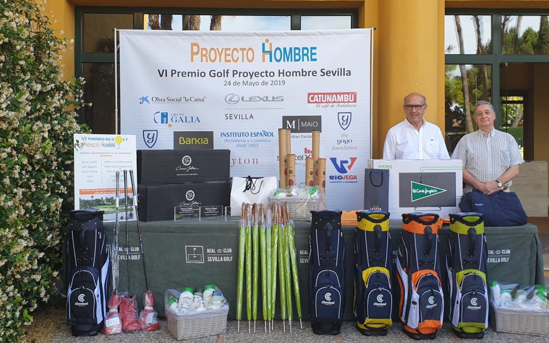 Éxito del VI Torneo de Golf a beneficio de Proyecto Hombre Sevilla