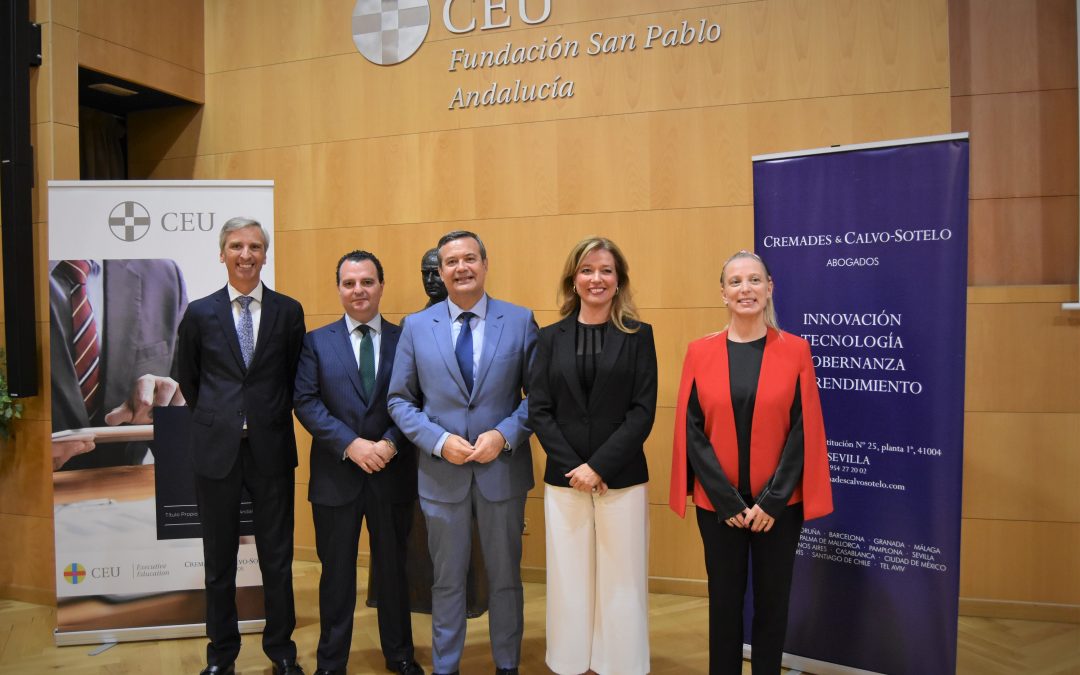 CEU Andalucía y Cremades Calvo-Sotelo presentan el I Máster en Derecho Empresarial de las Nuevas Tecnologías