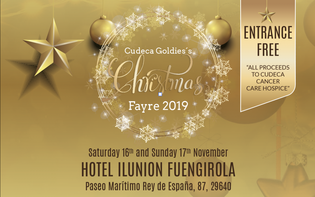 Cudeca Goldies celebra su tradicional Christmas Fayre