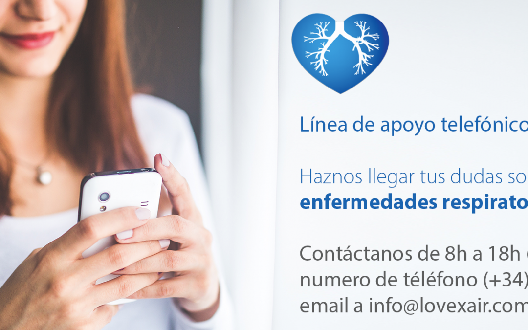 La Fundación Lovexair presta apoyo las personas afectadas por las enfermedades respiratorias