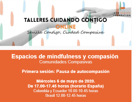 La Fundación New Health imparte on line un ciclo de meditaciones, mindfulness y compasión.