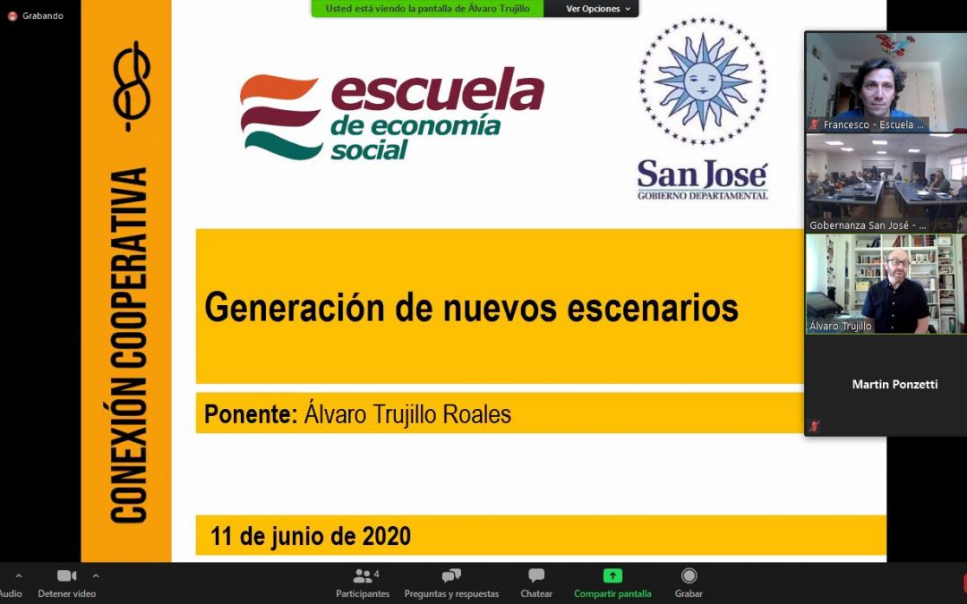 La Escuela de Economía Social imparte una formación al Departamento Gubernamental de San José, Urugay