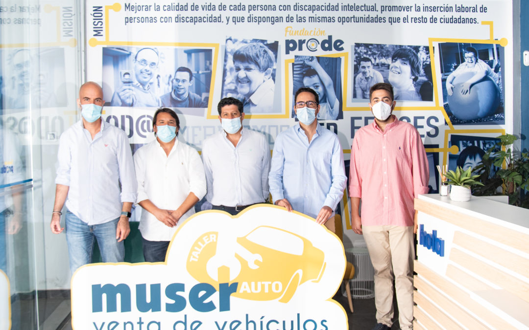 Muser Auto Venta de vehículos, de Fundación Prode, se une al proyecto del Dobuss Córdoba Basket