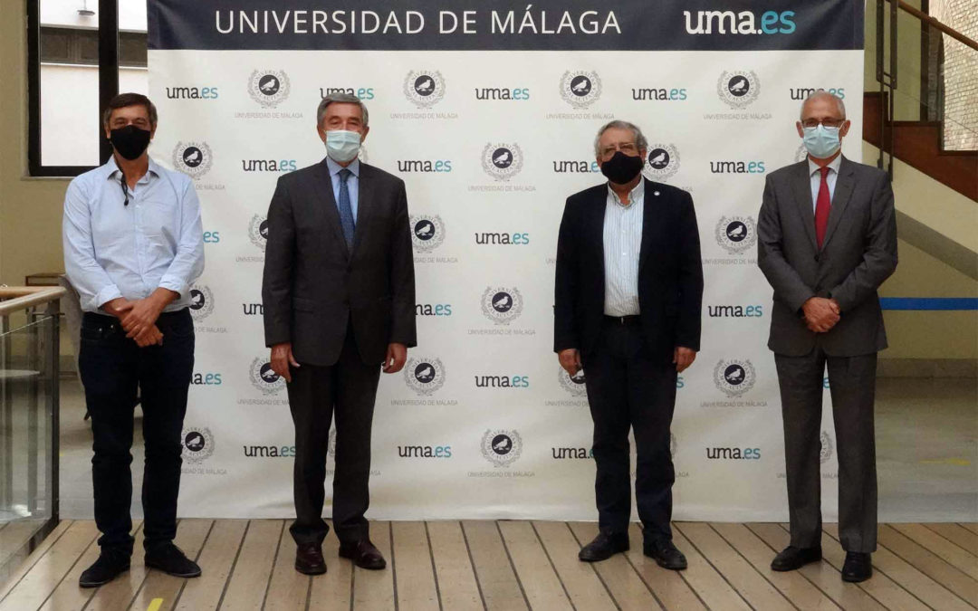 El rector de la UMA y el presidente de CTA se reúnen para promover la transferencia Universidad-Empresa