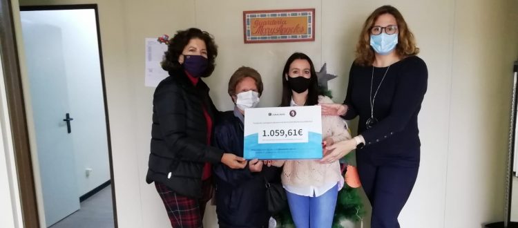 Fundación Lamaignere hace entrega de la recaudación de la campaña de Navidad gracias a las colaboraciones