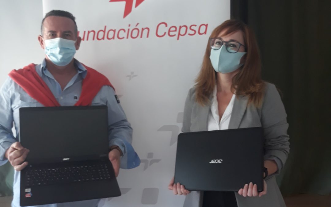 Fundación Cepsa y el colegio Sagrado Corazón, de la mano para reducir la brecha tecnológica