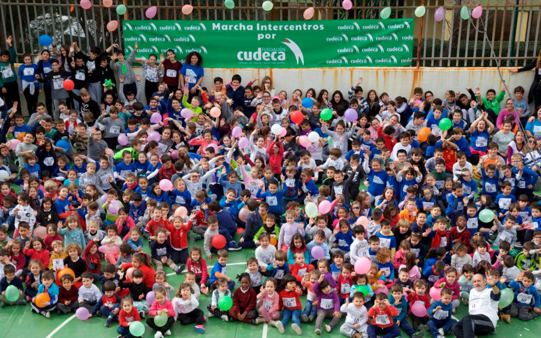 El Efecto Intercentros  Una marcha imparable para ayudar a Cudeca