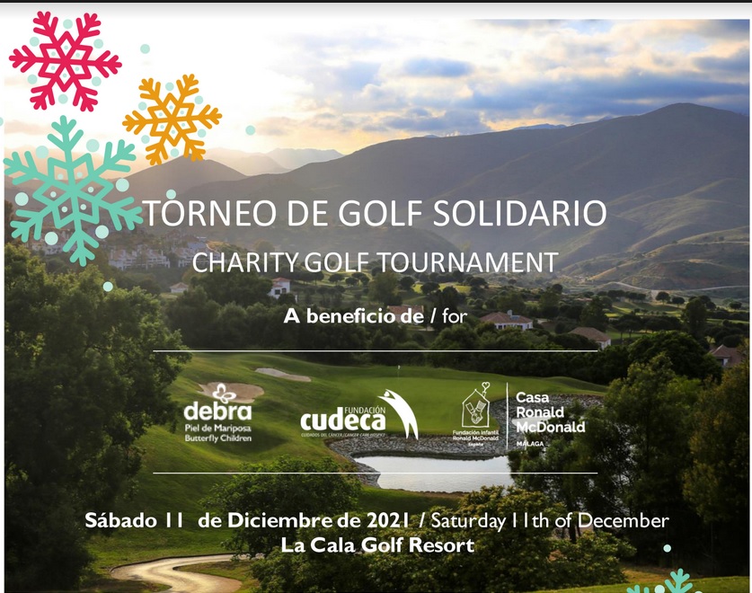 Tres ONG’s malagueñas de ámbito sanitario vuelven a unirse en Navidad para impulsar el Golf Solidario