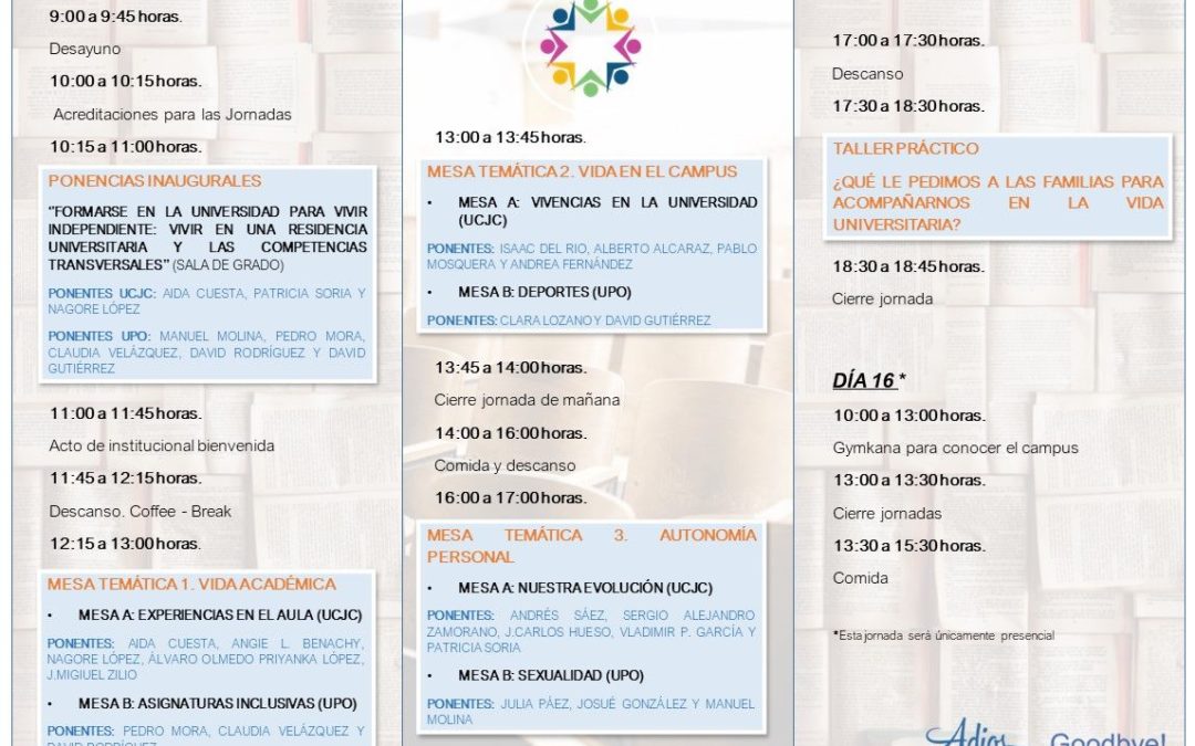 Fundación Altavista presenta el I encuentro estatal de estudiantes universitarios con discapacidad intelectual