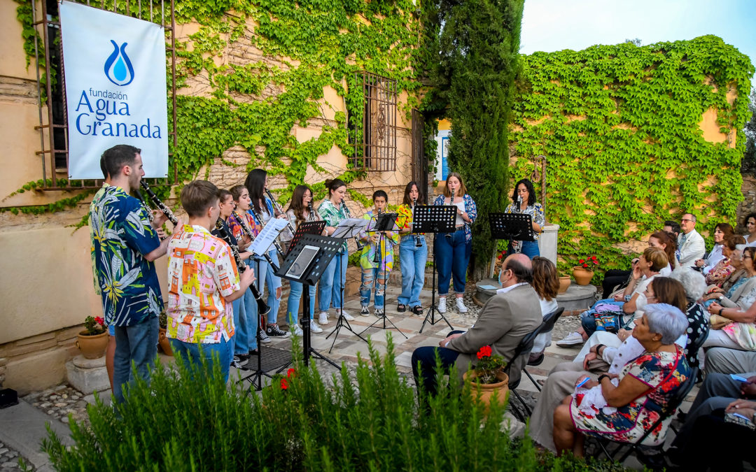 Un grupo de 13 músicos inaugura el ciclo «Música en el Aljibe» que organiza la Fundación AguaGranada