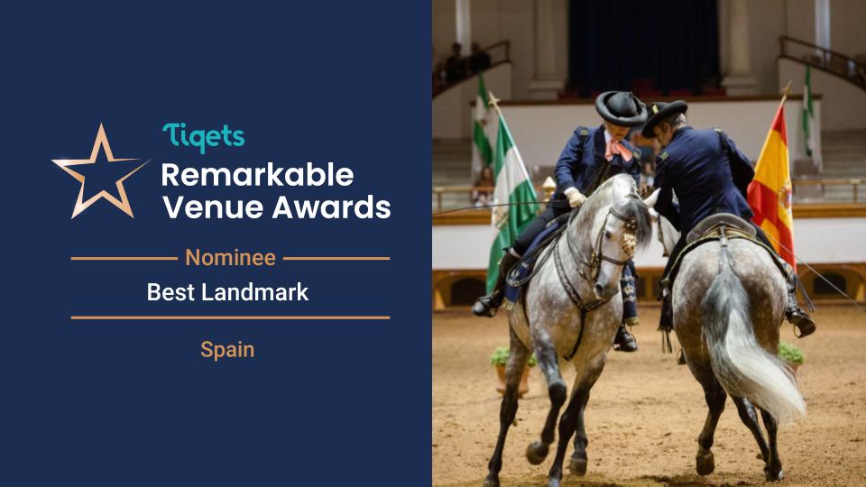 La Real Escuela nominada como atracción turística más destacada de 2022 en los Regional Remarkable Venue Awards