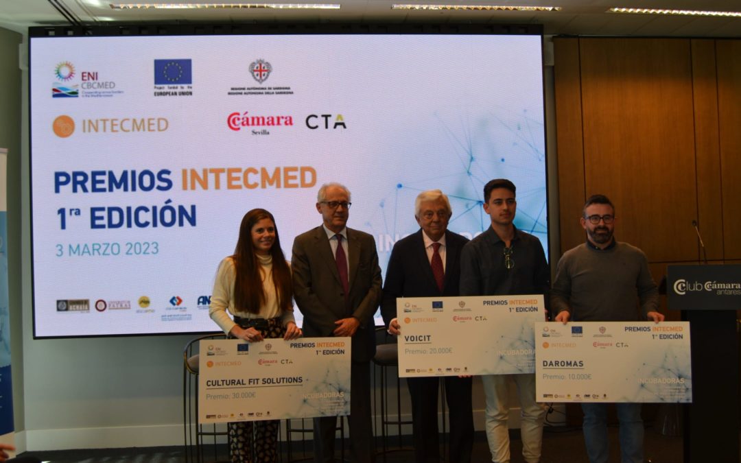 La Cámara de Sevilla y CTA premian a tres startups por sus negocios innovadores