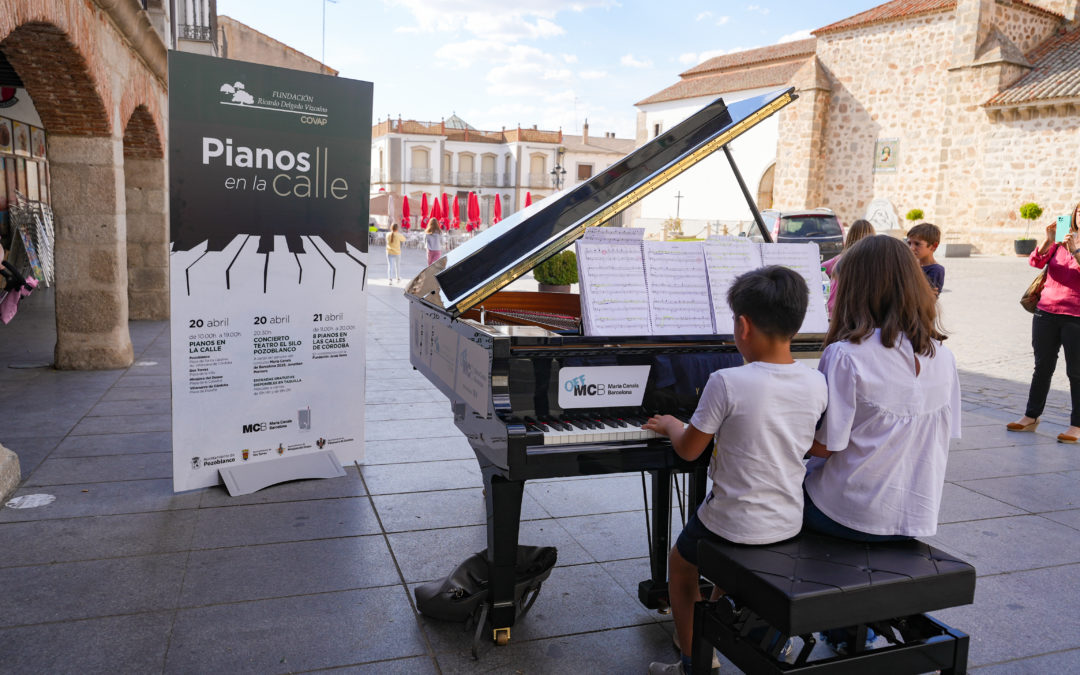 La Fundación Ricardo Delgado Vizcaíno celebra ‘Pianos en la calle’ en Córdoba y cinco municipios de los Pedroches y el Guadiato