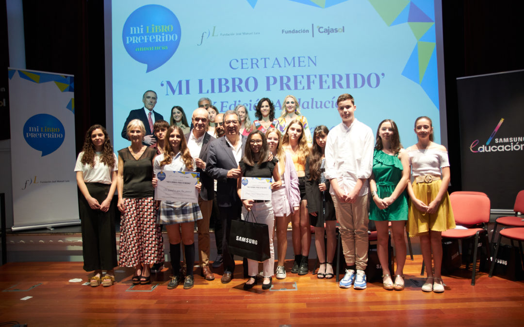 Ya se conocen los ganadores de la undécima edición del concurso ‘Mi libro preferido’ en Andalucía, Ceuta y Melilla, para el fomento de la lectura, organizado por la Fundación José Manuel Lara y la Fundación Cajasol