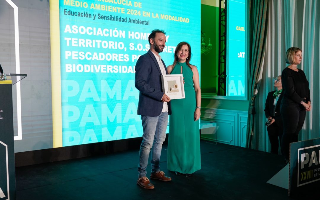 La Junta de Andalucía premia el proyecto ‘S.O.S Caretta: pescadores por la biodiversidad’ de la Asociación Hombre y Territorio, impulsado por Fundación Cepsa