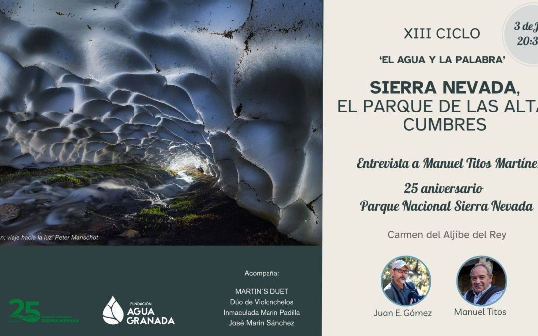 Manuel Titos ofrece su singular visión de Sierra Nevada, historia y futuro