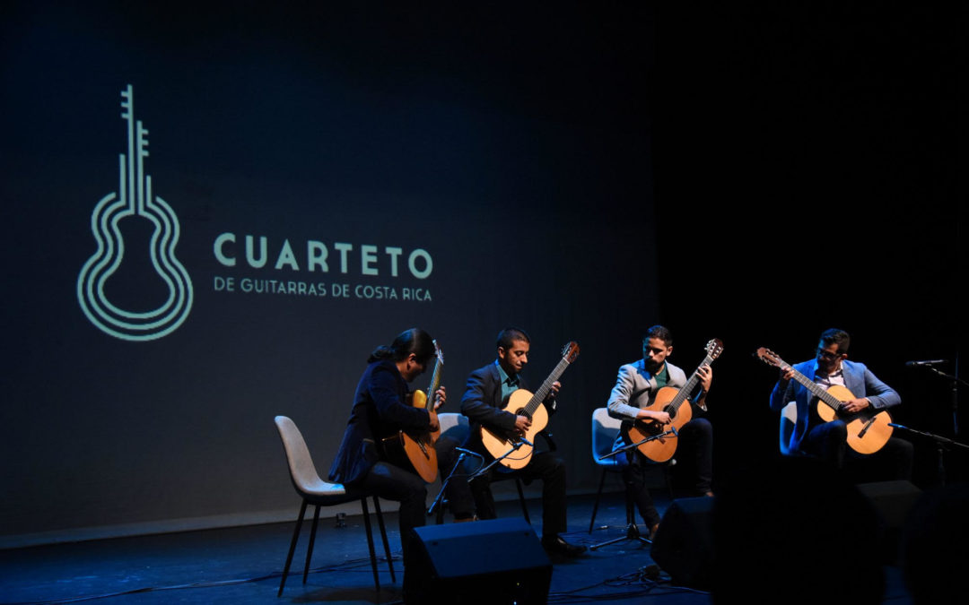 Concierto del Cuarteto de Guitarras de Costa Rica en la Fundación Antonio Gala