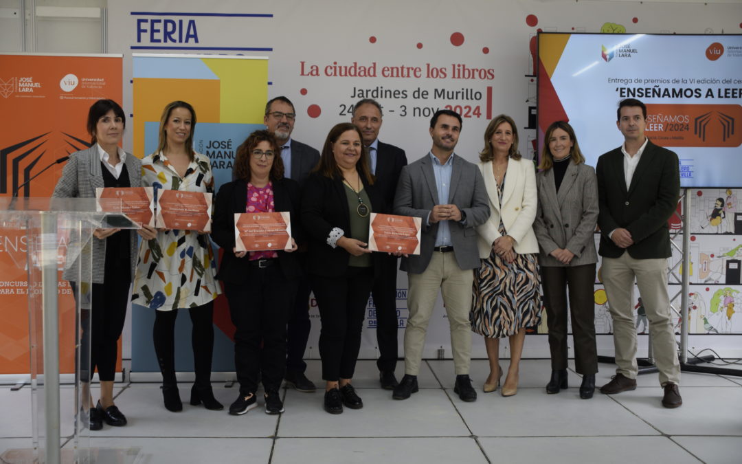 La Fundación José Manuel Lara y la Universidad Internacional de Valencia entregan los premios de la VI edición del certamen ‘Enseñamos a leer’ Andalucía, Ceuta y Melilla