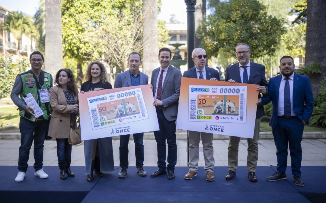 La ONCE dedica un cupón al 50 aniversario del Festival de Huelva