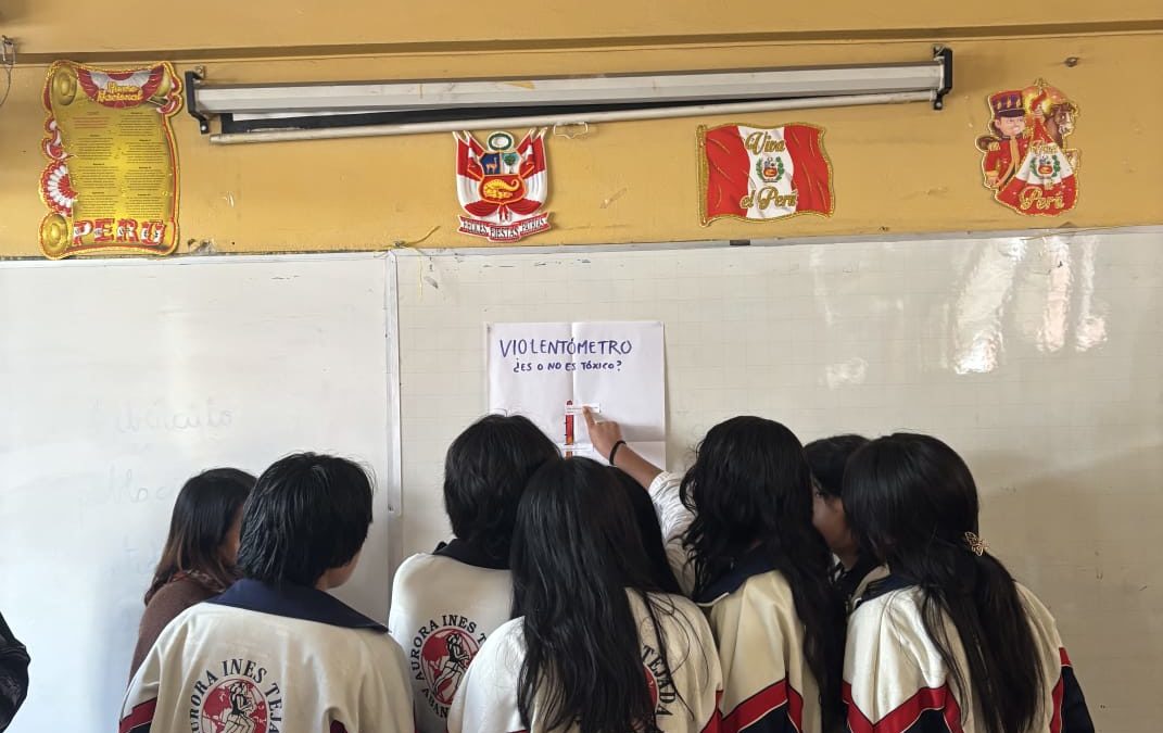 Madre Coraje, la AACID y Diputación de Granada se unen en Perú por la educación, prevención y justicia contra la violencia de género